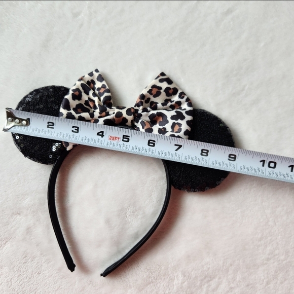 Sequin Baby Yoda and Leopard Mickey Mouse Ear Disney Headbands - Picture 5 of 9